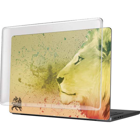 Profile of the Lion of Judah MacBook Pro 14in (2021-24) Case plus Skin