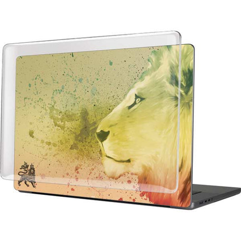 Profile of the Lion of Judah MacBook Cases