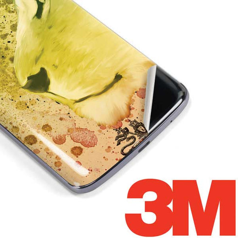 Profile of the Lion of Judah Moto E5 Plus Skin