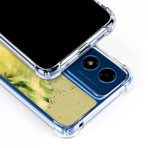Profile of the Lion of Judah Moto G 5G (2024) Clear Case