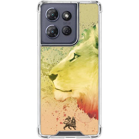 Profile of the Lion of Judah Moto G Power 5G (2025) Clear Case