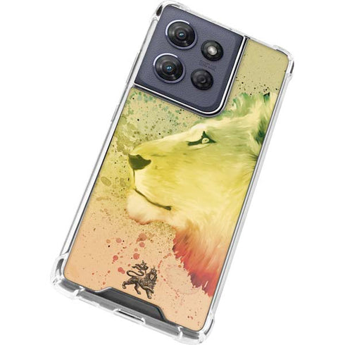 Profile of the Lion of Judah Moto G Stylus 5G (2025) Clear Case