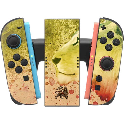 Profile of the Lion of Judah Nintendo Switch 2 (2025) Joy-Con Controller Skin