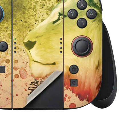 Profile of the Lion of Judah Nintendo Switch 2 (2025) Joy-Con Controller Skin