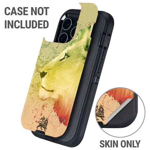 Profile of the Lion of Judah Otterbox Defender iPhone Skin