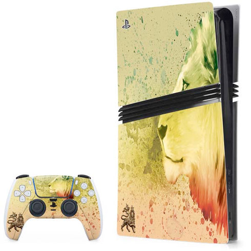Profile of the Lion of Judah PlayStation PS5 Skins