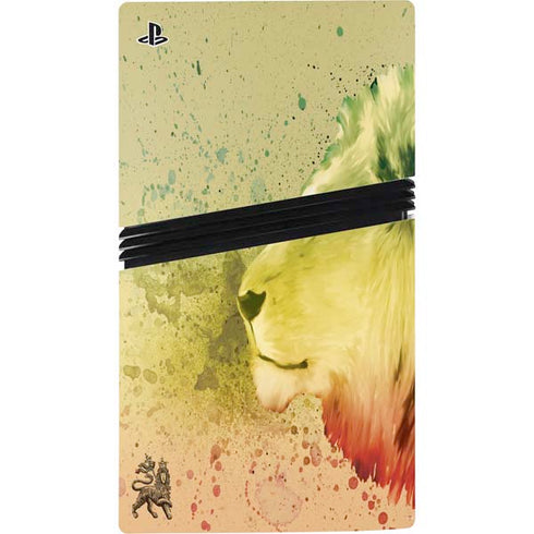 Profile of the Lion of Judah PS5 Pro Console Skin