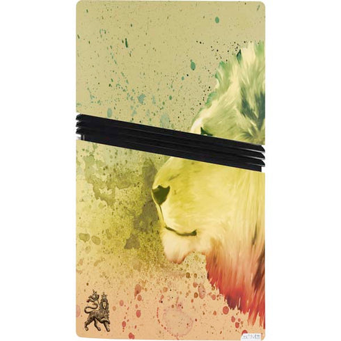 Profile of the Lion of Judah PS5 Pro Console Skin
