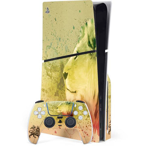 Profile of the Lion of Judah PlayStation PS5 Skins