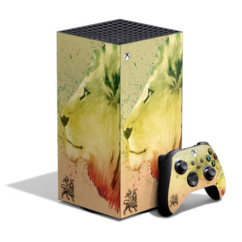 Profile of the Lion of Judah XBox Series X Digital Edition Bundle Skin