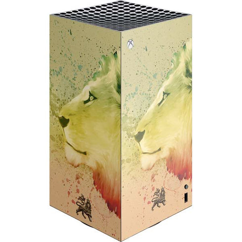 Profile of the Lion of Judah XBox Series X Digital Edition Console Skin