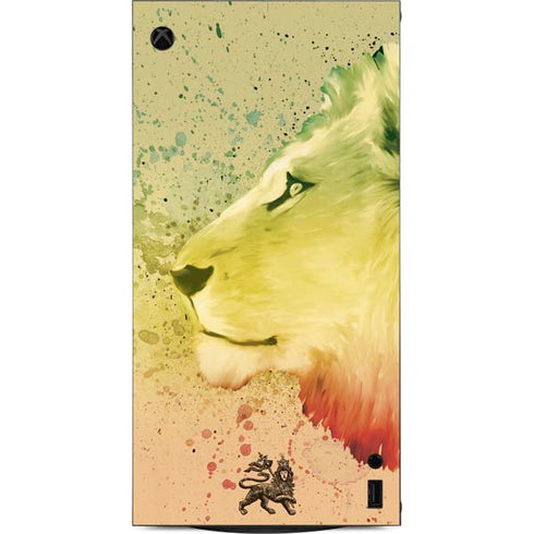 Profile of the Lion of Judah XBox Series X Digital Edition Console Skin