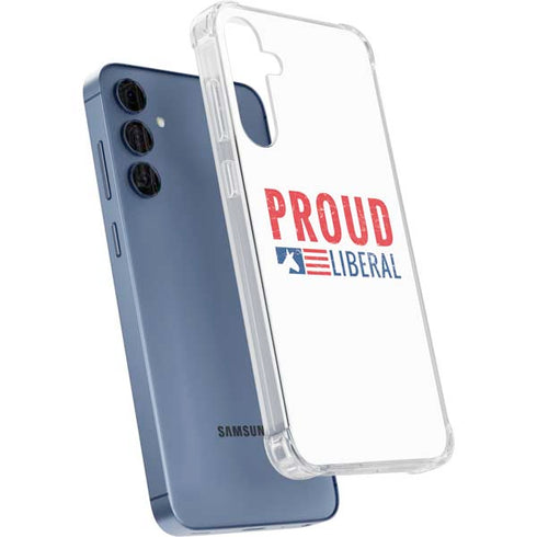 Proud Liberal Galaxy A35 5G Clear Case