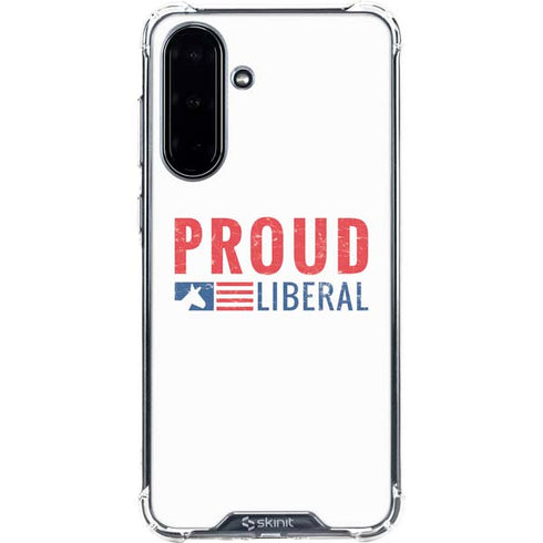 Proud Liberal Galaxy A36 5G Clear Case