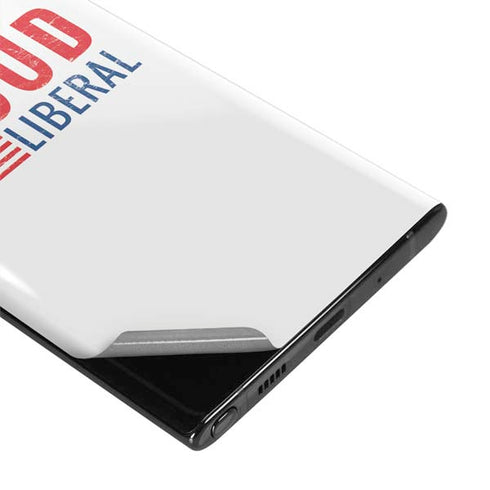 Proud Liberal Galaxy Note 10 Plus Skin