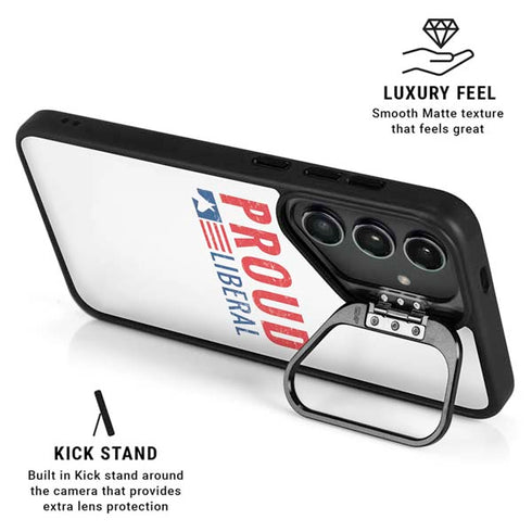 Proud Liberal Galaxy S25 Kickstand Case
