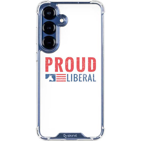 Proud Liberal Galaxy S25 Clear Case