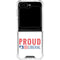 Proud Liberal Galaxy Z Flip6 Clear Case