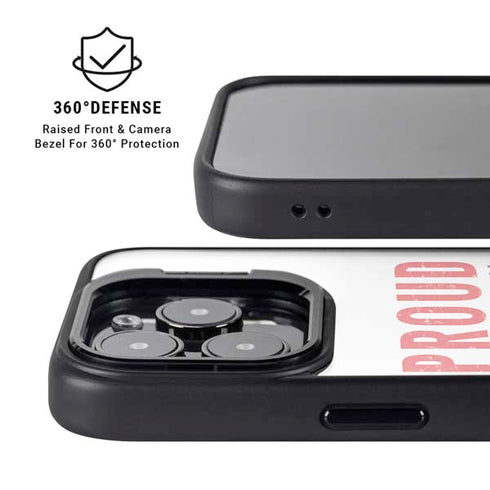 Proud Liberal iPhone 15 Pro Max Kickstand Case