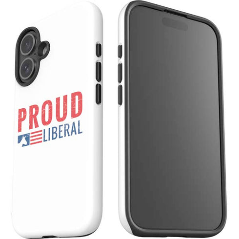 Proud Liberal iPhone 16 Plus Impact Case