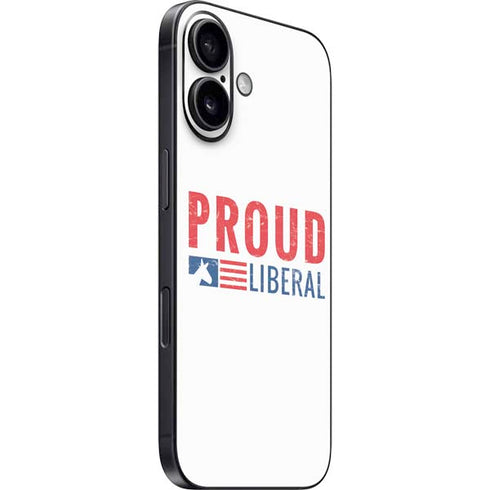 Proud Liberal iPhone 16 Plus Skin