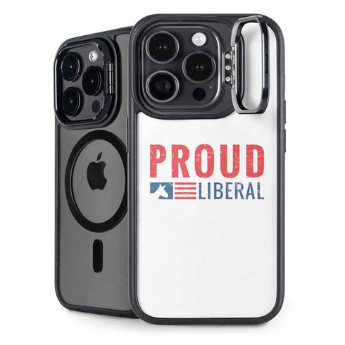 Proud Liberal iPhone 16 Pro Max Kickstand Case