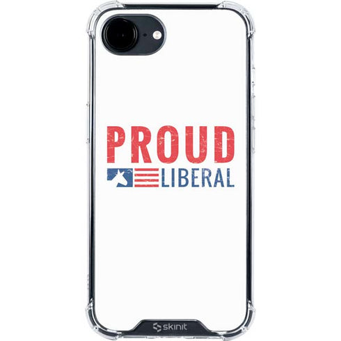Proud Liberal iPhone 16e Clear Case