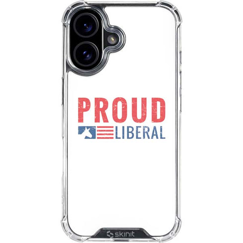 Proud Liberal iPhone 17 Clear Case