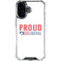 Proud Liberal iPhone 17 Clear Case