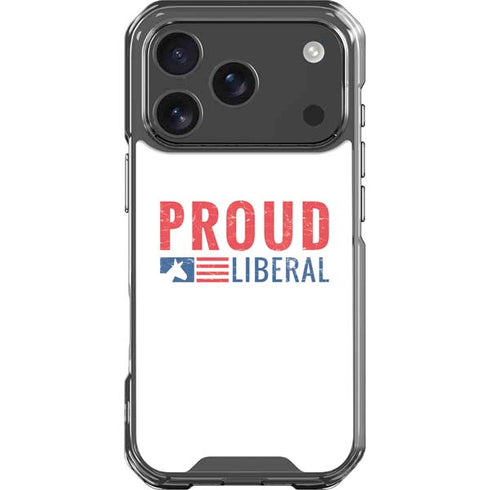 Proud Liberal iPhone 18 Pro Clear Case