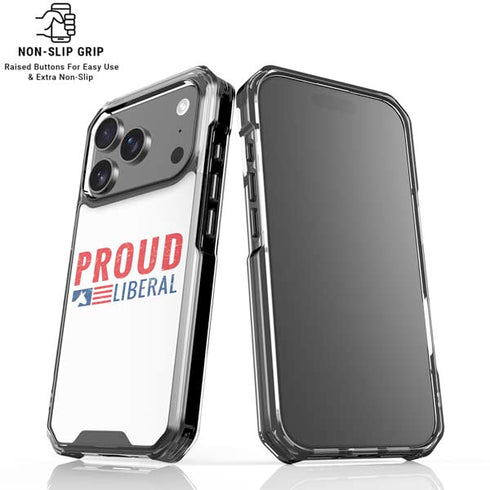 Proud Liberal iPhone 18 Pro Clear Case