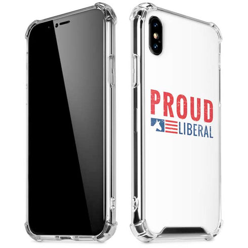 Proud Liberal iPhone X/XS Clear Case