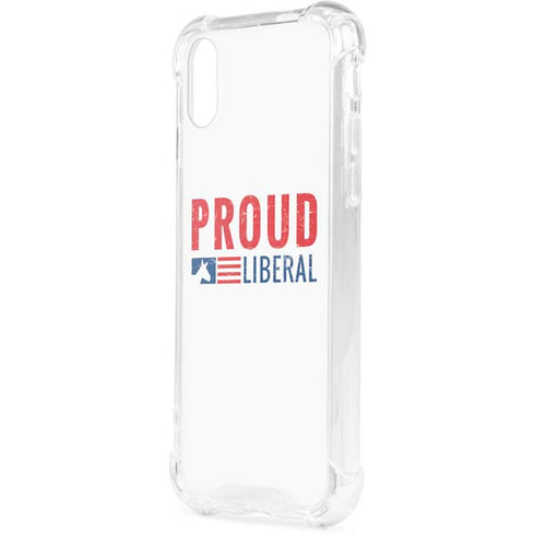 Proud Liberal iPhone XS Clear Case