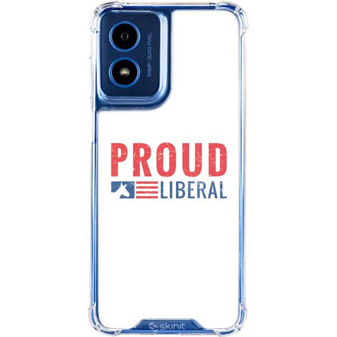 Proud Liberal Moto G 5G (2024) Clear Case