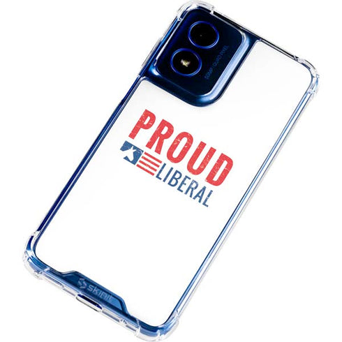 Proud Liberal Moto G 5G (2024) Clear Case