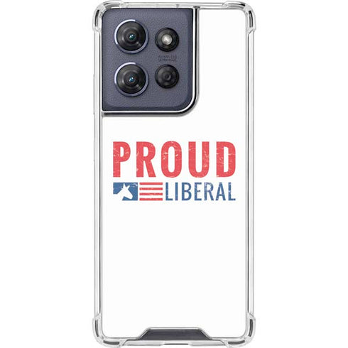 Proud Liberal Moto G Power 5G (2025) Clear Case