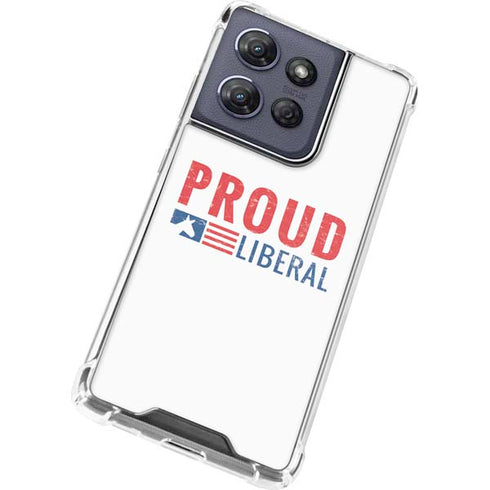 Proud Liberal Moto G Power 5G (2025) Clear Case