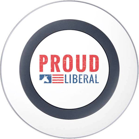 Proud Liberal Wireless Charger Skin