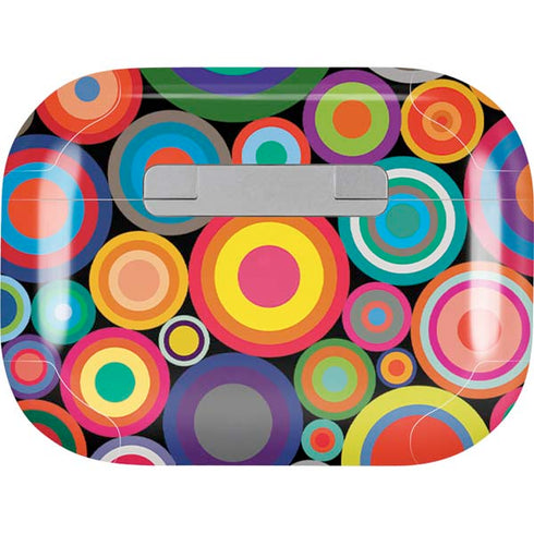 Psychedelic Circles AirPods Skins
