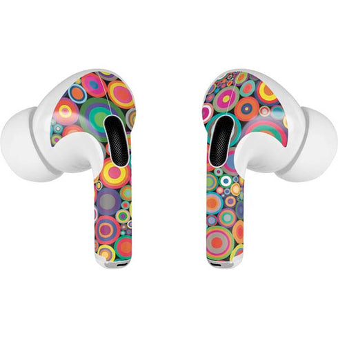 Psychedelic Circles AirPods Skins
