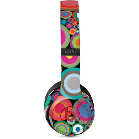 Psychedelic Circles Beats Solo 2 Wireless Skin