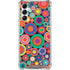 Psychedelic Circles Gabb Phone 4 Clear Case