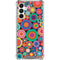 Psychedelic Circles Galaxy A16 5G Clear Case