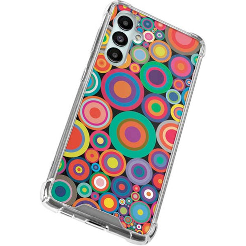 Psychedelic Circles Galaxy A16 5G Clear Case