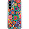 Psychedelic Circles Galaxy A35 5G Clear Case