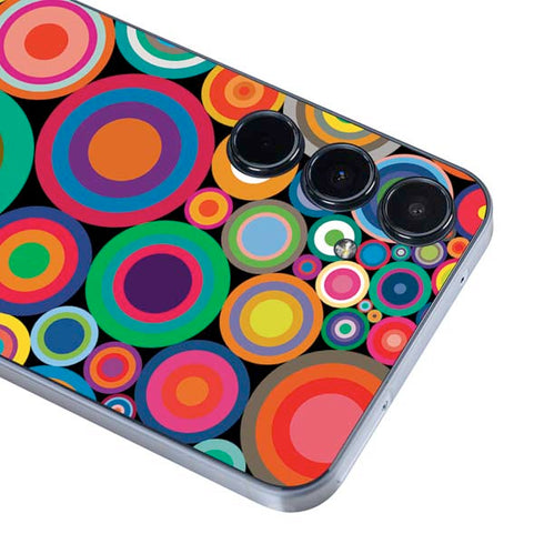 Psychedelic Circles Galaxy A35 5G Skin