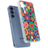 Psychedelic Circles Galaxy A55 5G Clear Case