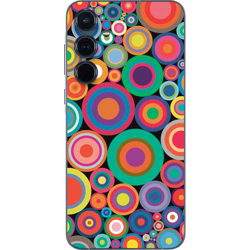 Psychedelic Circles Galaxy A55 5G Skin