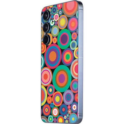 Psychedelic Circles Galaxy A55 5G Skin