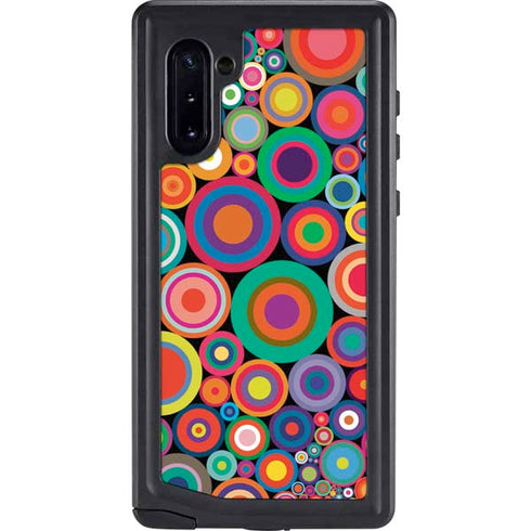 Psychedelic Circles Galaxy Cases